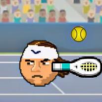 Sports Heads: Tennis Open - Play Online on SilverGames 🕹️