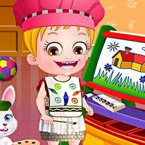 Jogos de Baby Hazel Corta Cabelo no Meninas Jogos