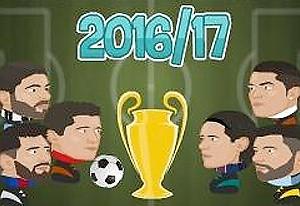 Football Heads: 2016-17 Champions League - Play on Dvadi