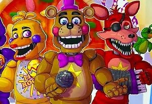 FNAF 6 Ajudy. - puzzle online