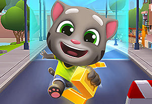 Jogo Talking Tom: Gold Run Online no Jogos 360