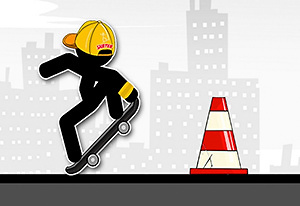 Stickman Skate 360 Epic City - Jogos grátis, jogos online