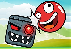 BALL HERO ADVENTURE: RED BOUNCE BALL free online game