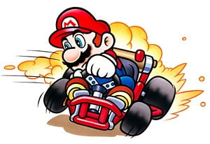 SUPER MARIO KART: CRAZY TRACKS juego gratis online en Minijuegos