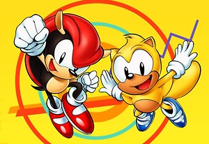 Mighty and Ray in Sonic 3 A.I.R. SHC 2022 