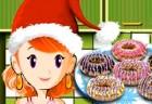 Sara's Cooking Class: Christmas Doughnut Cookies