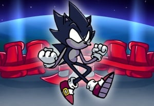 Dark Sonic in Sonic 2 (Hack) 