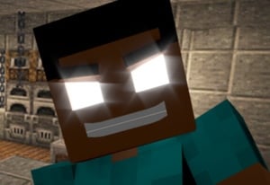 SE ESSA CRIATURA SORRIR É TARDE DEMAIS TERROR MINECRAFT 