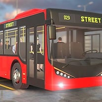 Simulador de ônibus manual real 3D Estacionamento City Cargo Game