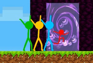 Want to play Stickman Parkour Skyland? Play this game online for