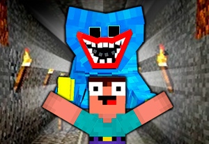 MINECRAFT SHOOTER: HUGGY'S ATTACK! jogo online gratuito em