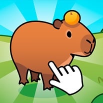 descobri um jogo onde vc clica numa capivara(capibara clicker #1