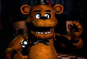 HUNTED BY 3D ANIMATRONICS!  OverNight A FREE ROAM FNAF fan game (FNAF 1 IN  3D!) 