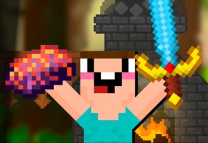 Mine Blocks - A mistura gratuita de Terraria e Minecraft