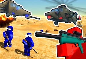 Battlefield Red vs Blue War