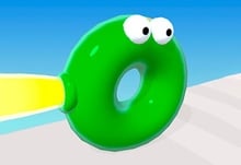 Bouncy Blob Race: Obstacle Course