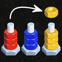 Sort Puzzle: Nuts and Bolts
