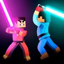 3D Block Gladiator: Sword Draw