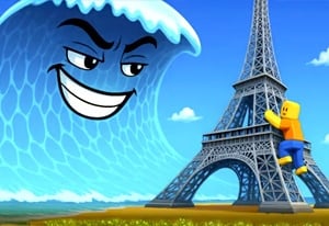 Obby: Tsunami +1 speed