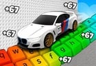 Obby: Supercar Race on a Giant Keyboard