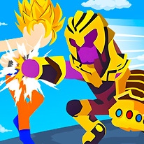Stickman Warriors Superhero Fight