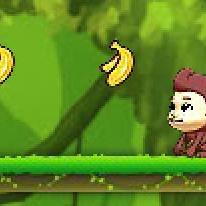 Macaco com chip joga game a troco de banana. Vídeo