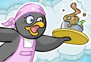 PENGUIN DINER juego gratis online en Minijuegos