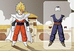 DRAGON BALL DRESS juego gratis en Minijuegos